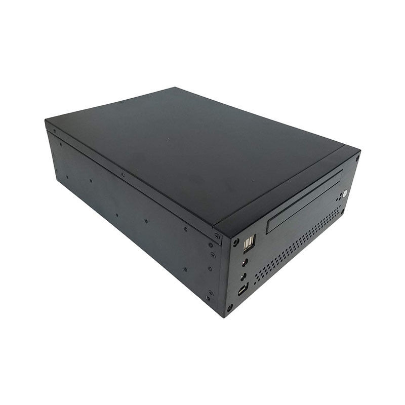 6U Rackmount Server Chassis Design สีดํา อิเล็กทรอนิกส์อุตสาหกรรม 19 นิ้ว 3U คอมพิวเตอร์เคส PC