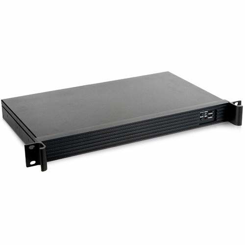 1u Nas Chassis Case Rackmount สําหรับ ATX Micro Motherboard โปรไฟล์ต่ํา หลังรองรับ