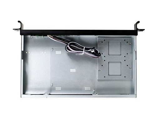 1u Nas Chassis Case Rackmount สําหรับ ATX Micro Motherboard โปรไฟล์ต่ํา หลังรองรับ