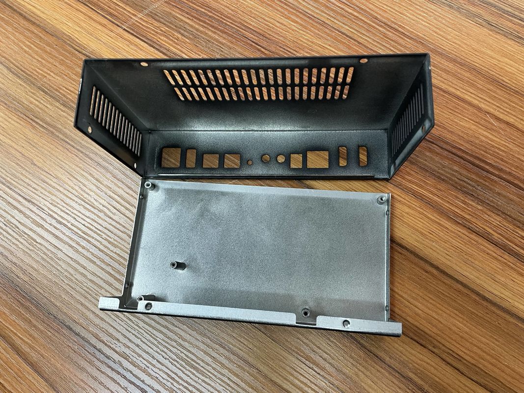 สั้น 3U Rackmount IPC Chassis Base เหล็กอลูมิเนียม 4 U 3u Rackmount Case