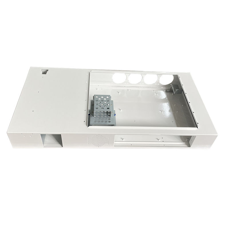 การแปรรูปโลหะแผ่น CNC บังคับตามความต้องการ Stamping Chassis Cabinet Shell Sheet Metal Parts Chassis การแปรรูปโลหะแผ่น
