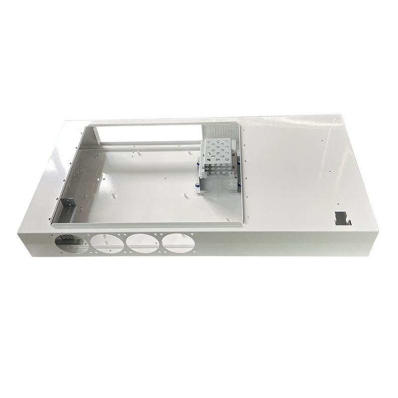 การแปรรูปโลหะแผ่น CNC บังคับตามความต้องการ Stamping Chassis Cabinet Shell Sheet Metal Parts Chassis การแปรรูปโลหะแผ่น