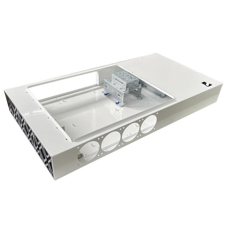 การแปรรูปโลหะแผ่น CNC บังคับตามความต้องการ Stamping Chassis Cabinet Shell Sheet Metal Parts Chassis การแปรรูปโลหะแผ่น