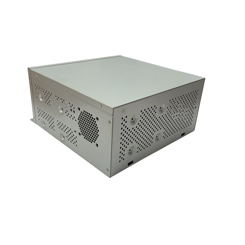 อุตสาหกรรม IPC ชาซี ฮาร์ดแวร์ แอลูมิเนียมโลหะ welded Shell Enclosure ชาซีกระเป๋า 1U PC Case โครงการ