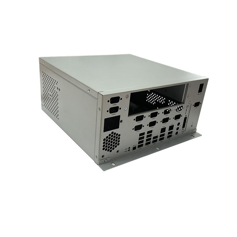 อุตสาหกรรม IPC ชาซี ฮาร์ดแวร์ แอลูมิเนียมโลหะ welded Shell Enclosure ชาซีกระเป๋า 1U PC Case โครงการ