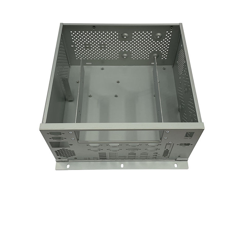 อุตสาหกรรม IPC ชาซี ฮาร์ดแวร์ แอลูมิเนียมโลหะ welded Shell Enclosure ชาซีกระเป๋า 1U PC Case โครงการ