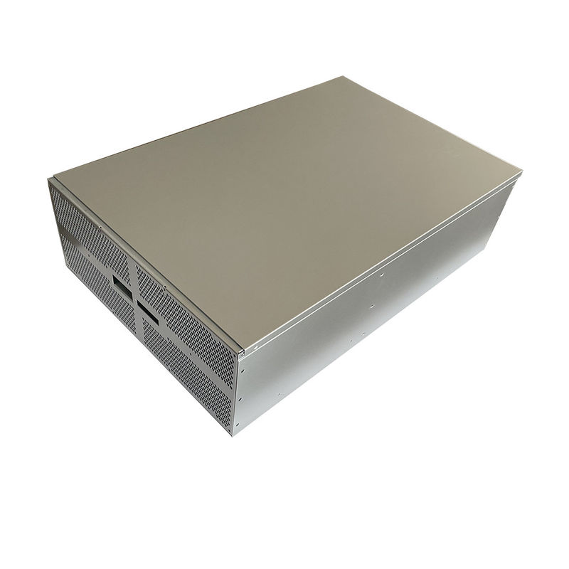 เงินเปล่า Custom Server Chassis 4u 5u 6u เหล็กเลเซอร์ตัดบิด PC เกมส์กรอบกรอบอากาศ