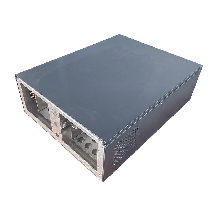 เงินเปล่า Custom Server Chassis 4u 5u 6u เหล็กเลเซอร์ตัดบิด PC เกมส์กรอบกรอบอากาศ