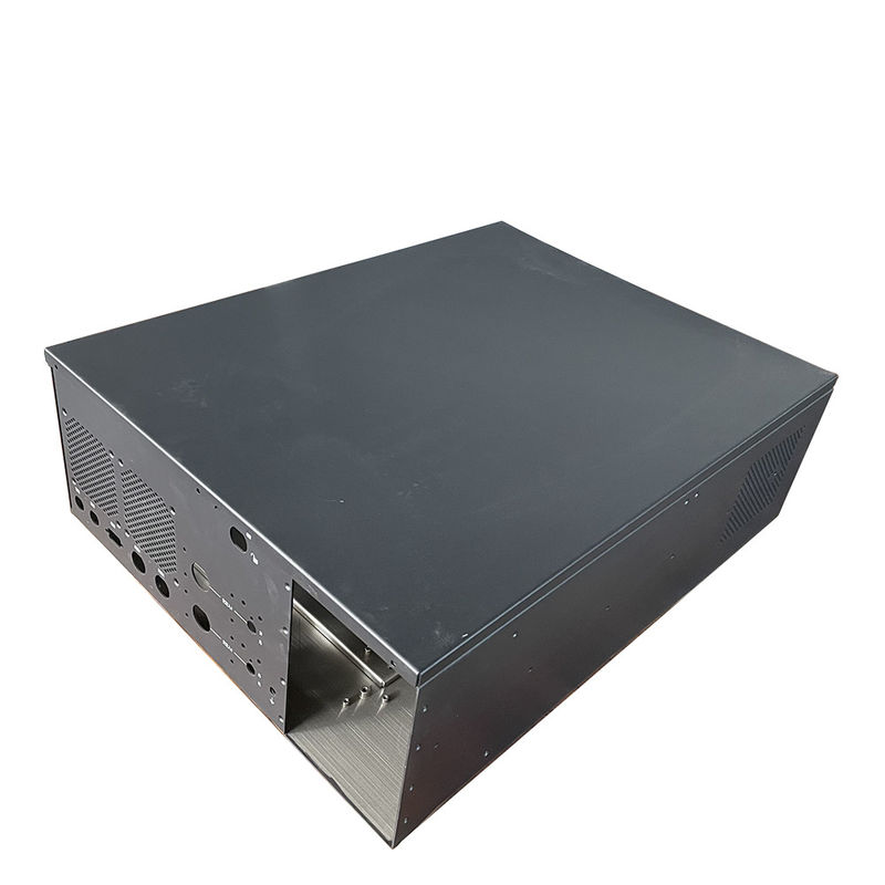 เงินเปล่า Custom Server Chassis 4u 5u 6u เหล็กเลเซอร์ตัดบิด PC เกมส์กรอบกรอบอากาศ