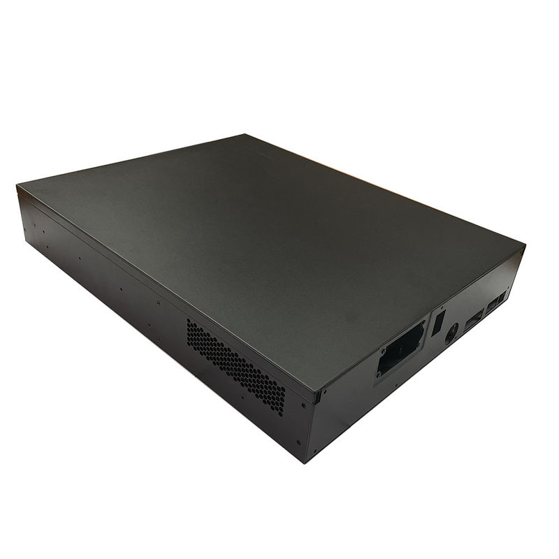 ออกแบบพิเศษ 2u การควบคุมอุตสาหกรรม Rackmount Chassis กับล็อคสําหรับเซอร์เวอร์และการเก็บ