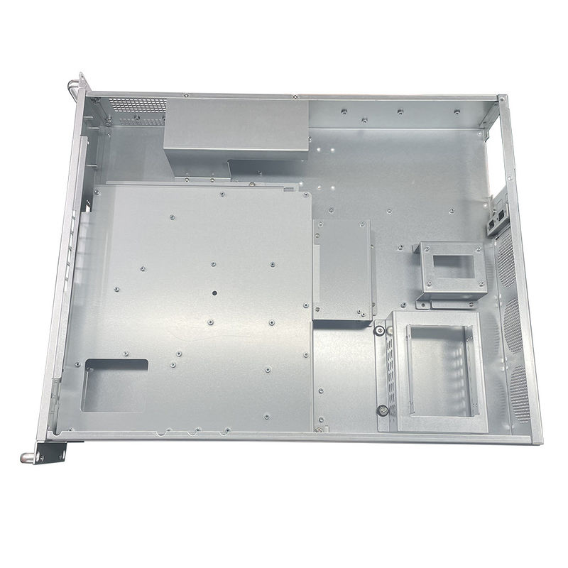 โครงการผู้ผลิตอุปกรณ์ปิด Custom 1U 2U 3U 4U เซอร์เวอร์ Rackmount Case 19 นิ้ว