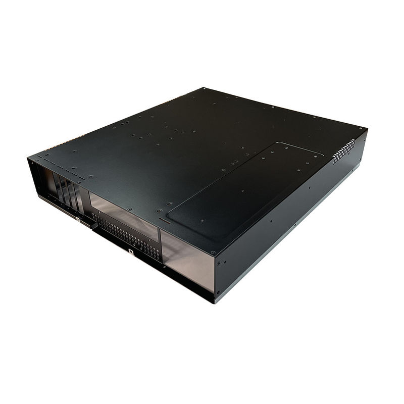Oem Custom Sheet Metal Chassis Base อลูมิเนียม สแตนเลส อุตสาหกรรม จุดเชื่อม Server กล่อง