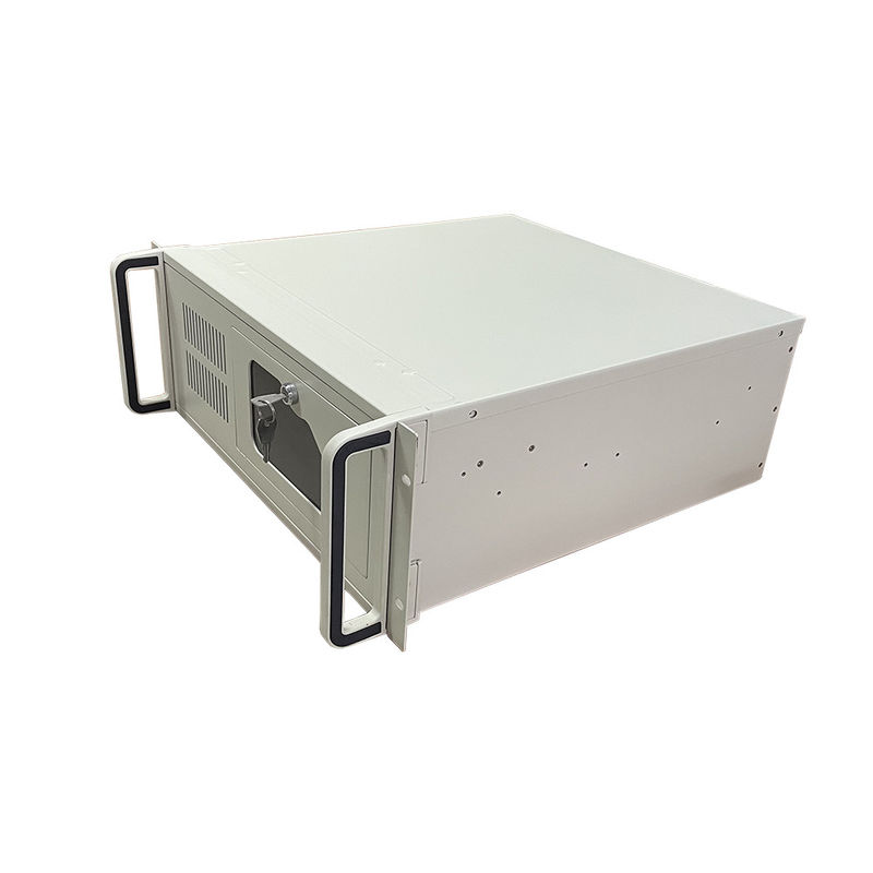 10 นิ้ว Server Chassis Design Cabinet หนังโลหะที่ดึงลึก Shell 3u Rack Mount PC