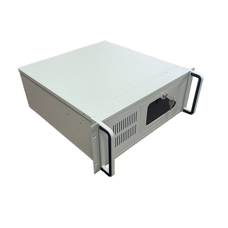 10 นิ้ว Server Chassis Design Cabinet หนังโลหะที่ดึงลึก Shell 3u Rack Mount PC