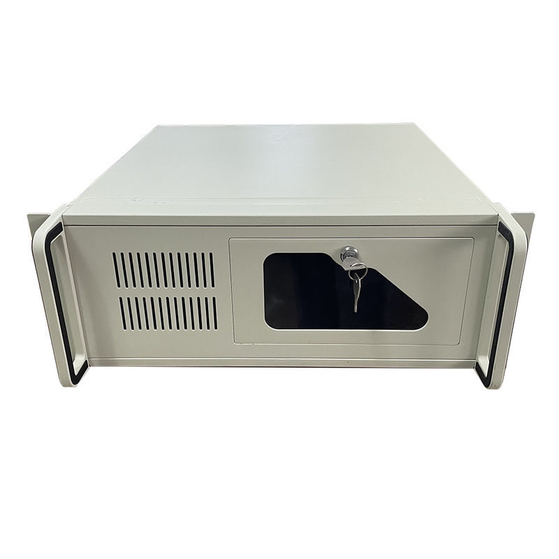 10 นิ้ว Server Chassis Design Cabinet หนังโลหะที่ดึงลึก Shell 3u Rack Mount PC