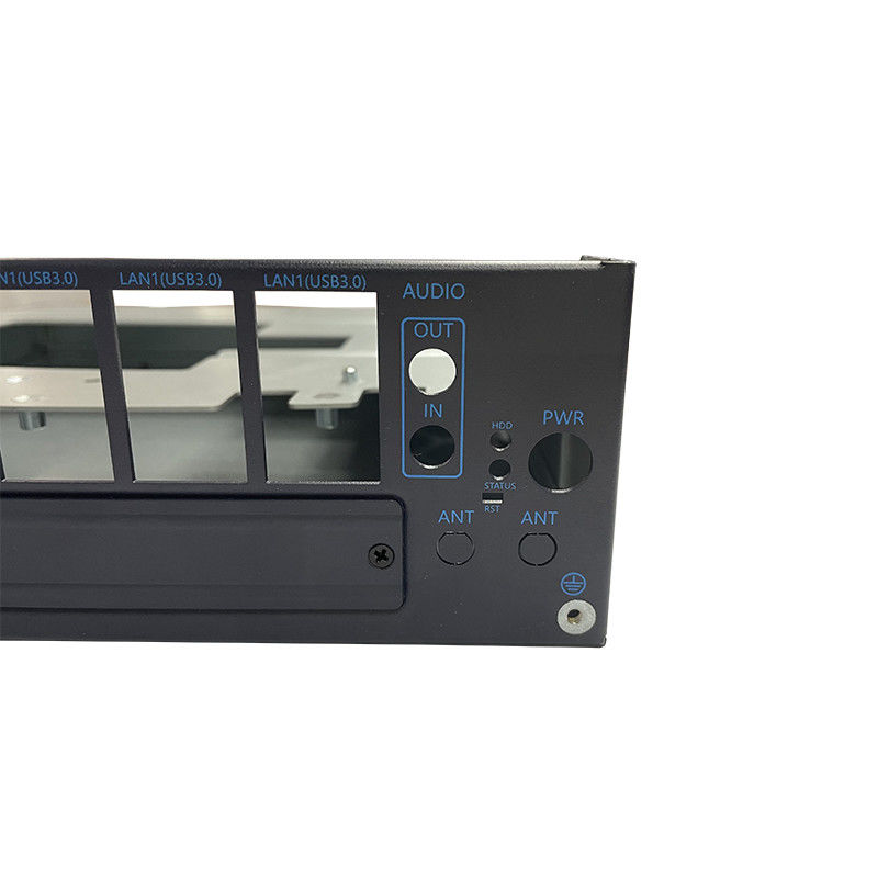 4u 6u อลูมิเนียม Rack Mount Enclosures Stamping Shell Housing Box สําหรับเครื่องรับสัญญาณ