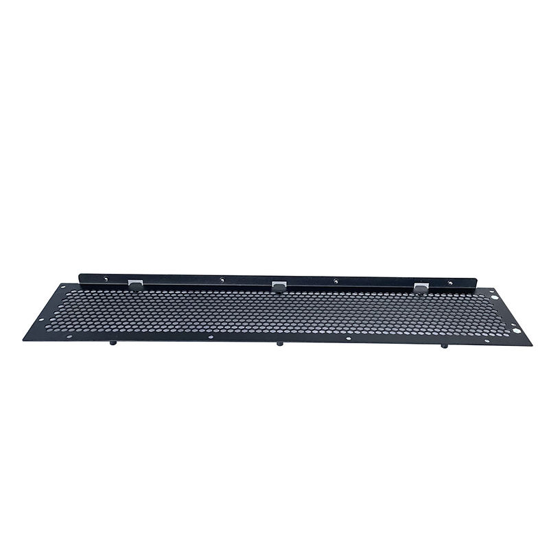 สแตนเลส อลูมิเนียมแผ่น โลหะการประกอบออกแบบ 1U 2U 3U 4U 19 นิ้ว Rack ช่องอากาศแผ่น blanking กล่องกล่องโลหะ