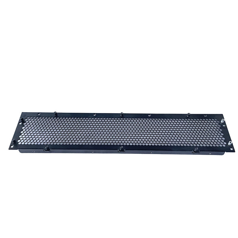 สแตนเลส อลูมิเนียมแผ่น โลหะการประกอบออกแบบ 1U 2U 3U 4U 19 นิ้ว Rack ช่องอากาศแผ่น blanking กล่องกล่องโลหะ